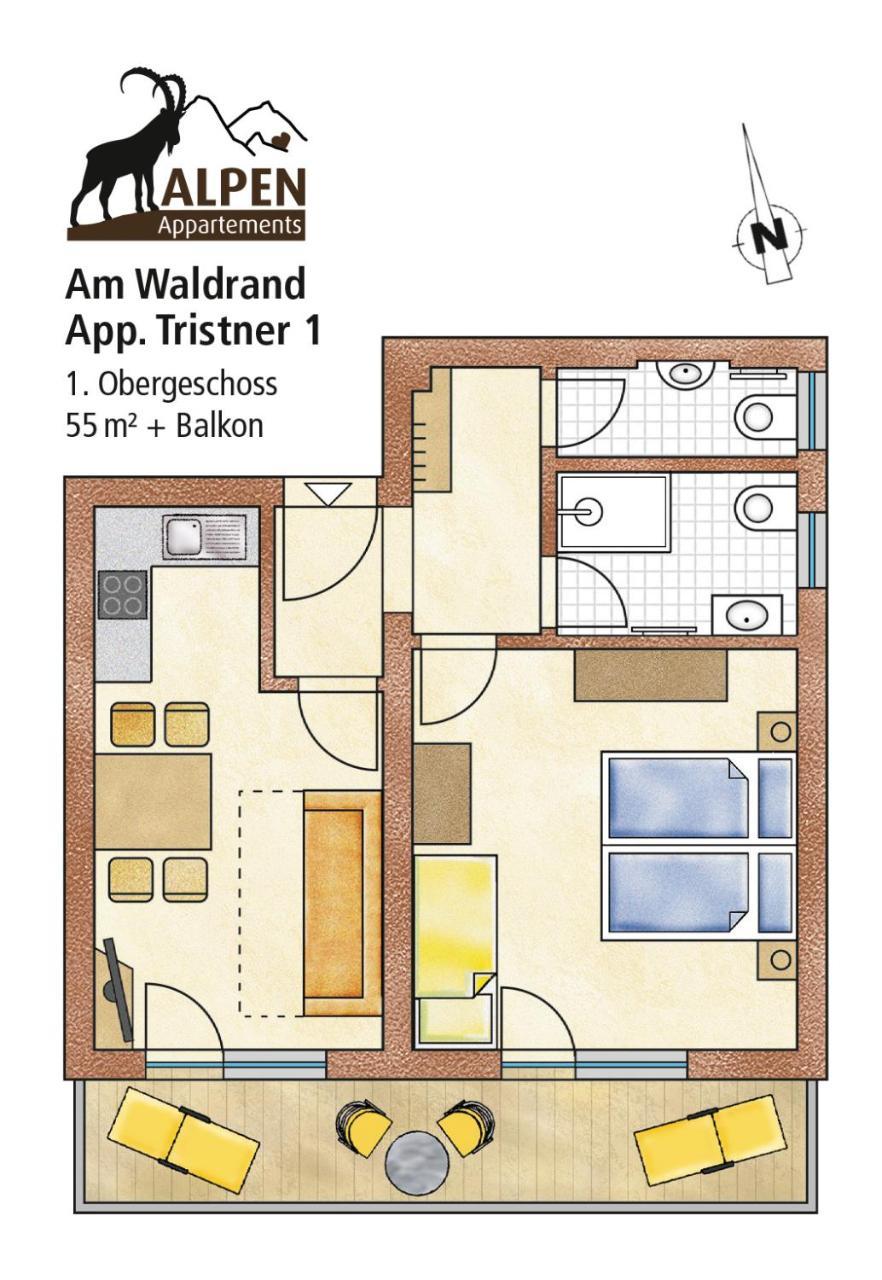Alpen Appartements Hochmuth 迈尔霍芬 外观 照片